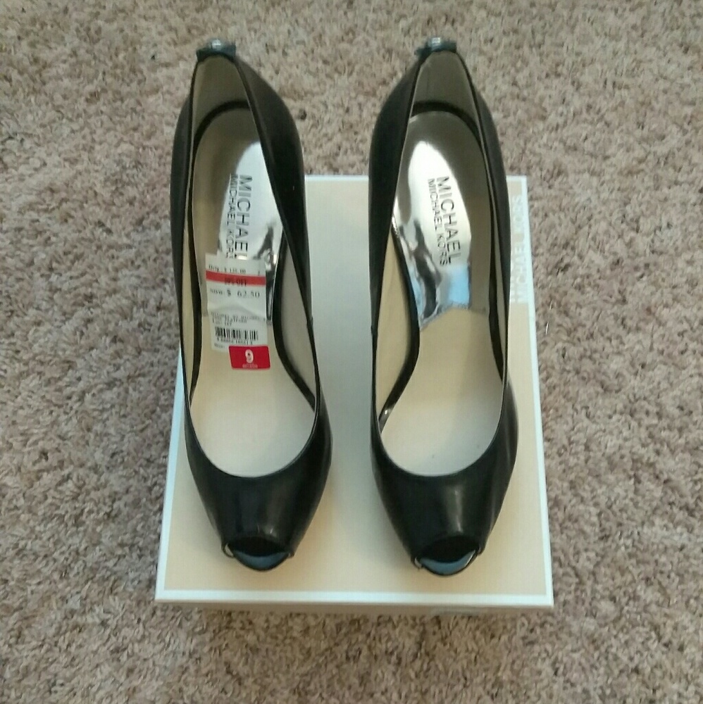Michael Kors Peep-Toe Heels
